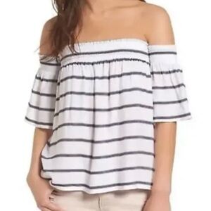 Like New Rails Isabelle Off-the-shoulder Top